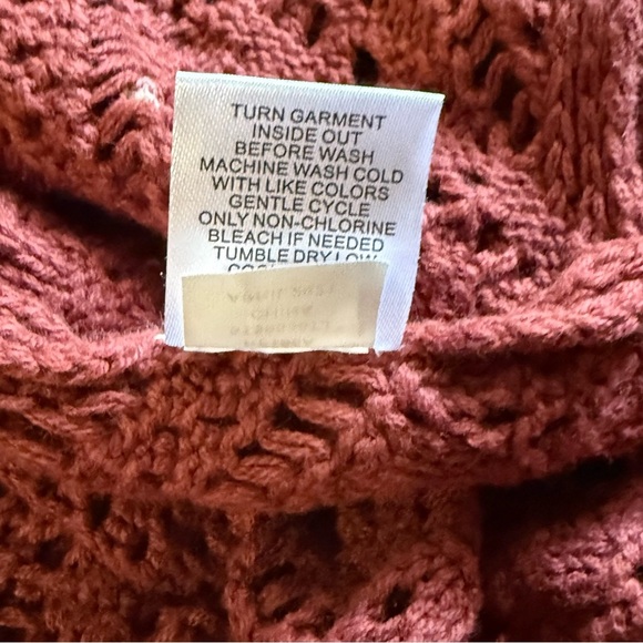 Freshman Women's Brown Cardigan Sweater - Picture 6 of 6